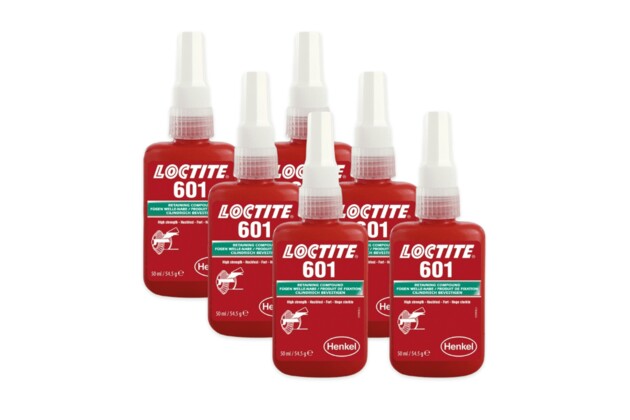 6 x Loctite 601 - 50 ml