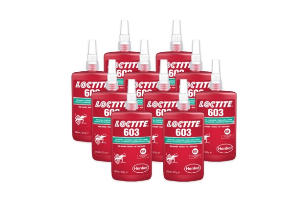 10 x Loctite 603 - 250 ml