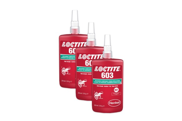 3 x Loctite 603 - 250 ml