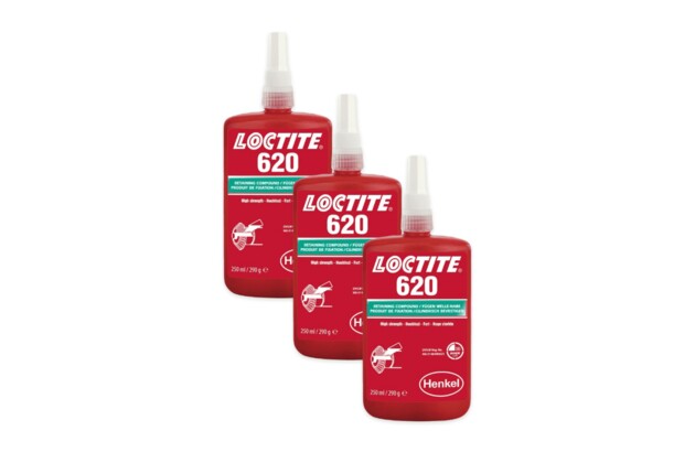 3 x Loctite 620 - 250 ml