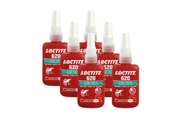 6 x Loctite 620 - 50 ml