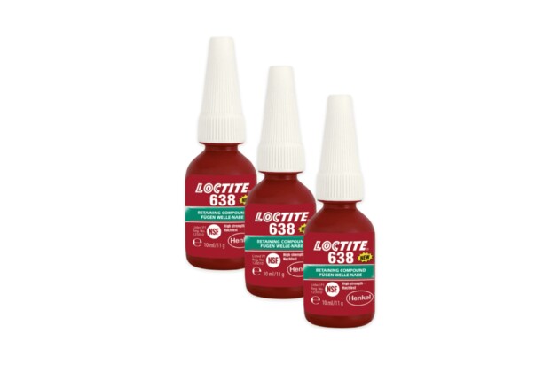 3 x Loctite 638 - 10 ml