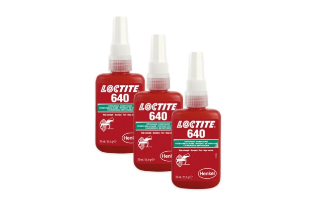 3 x Loctite 640 - 50 ml