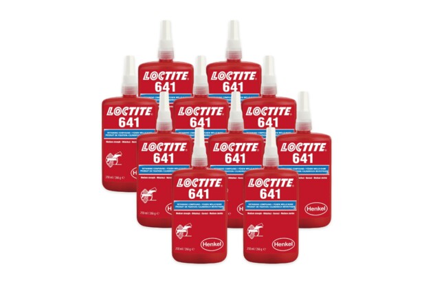 10 x Loctite 642 - 250 ml