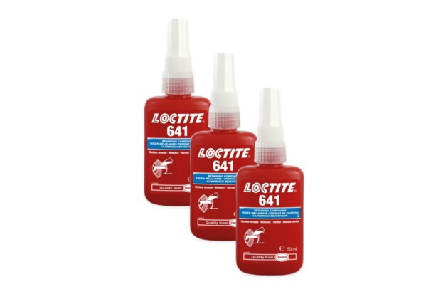 3 x Loctite 641 - 50 ml