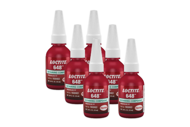6 x Loctite 648 - 10 ml