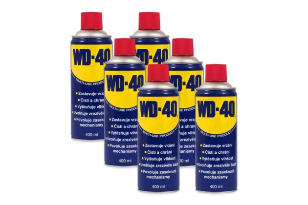 6 x WD40 - 400 ml univerzální mazivo, WD 40
