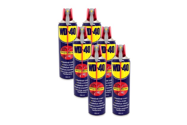 6 x WD40 - 450 ml Smart Straw univerzální mazivo, WD 40 