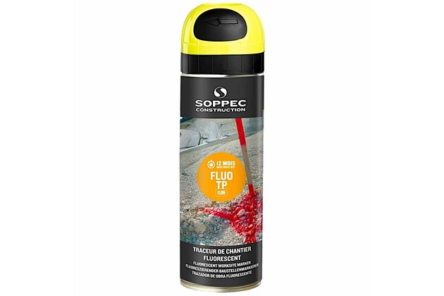 Soppec značkovací sprej Fluo T.P. - 500 ml, žlutý