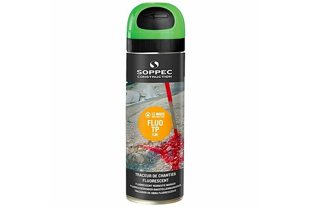 Soppec značkovací sprej Fluo T.P. - 500 ml, zelený