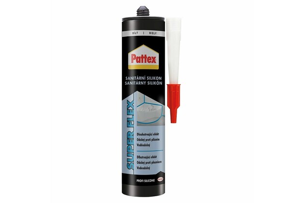 Pattex - sanitární silikon SUPER FLEX
