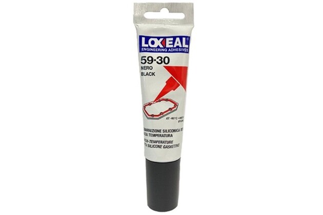 Loxeal 59-30 - 75 ml, silikonové těsnění, černé Loxeal 59-30 - 75 ml, silikonové těsnění, černé