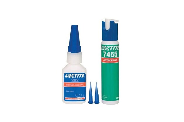 Loctite 382 TAK PAK + Loctite SF 7455 - sada Loctite 382 TAK PAK + Loctite SF 7455 - sada