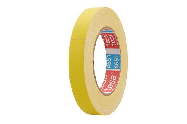 Tesa 4651 - prémiová akrylová páska, žlutá