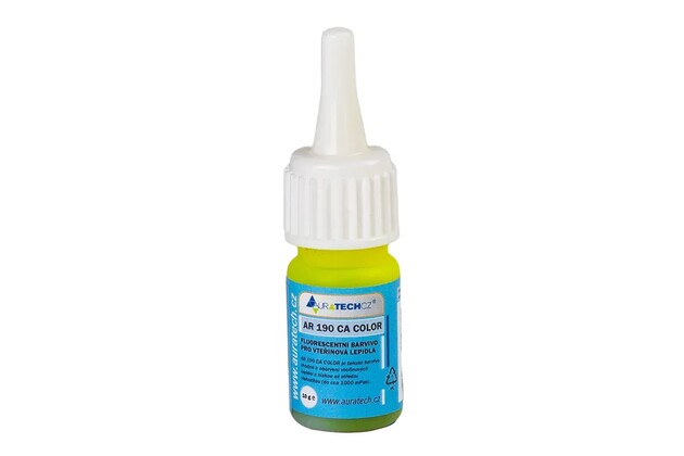Fluorescenční barvivo pro vteřinová lepidla - 10 g Fluorescenční barvivo pro vteřinová lepidla - 10 g