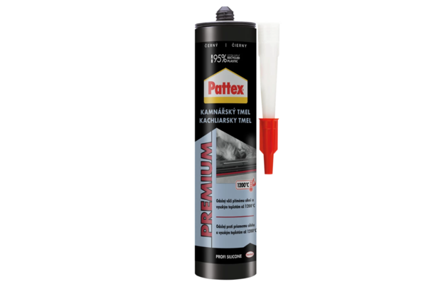 Pattex Kamnářský tmel - 280 ml, černý