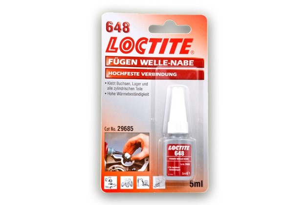 Loctite 648 - 5 ml upevňování