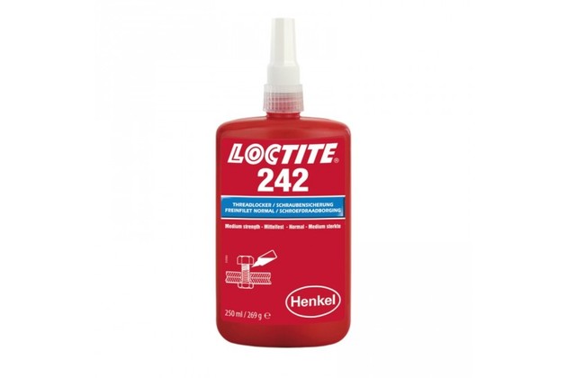 Loctite 242 - 250 ml, středněpevnostní