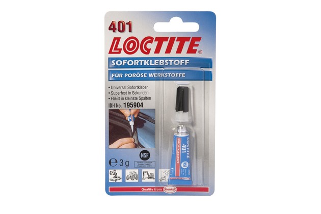 Loctite 401 - 3 g, vteřinové lepidlo