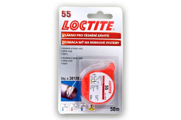 Loctite 55 závitové těsnící vlákno 50 m