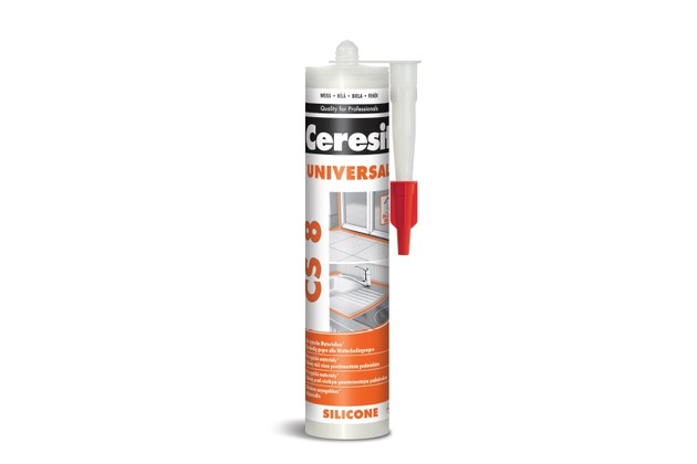 CERESIT CS8 UNIVERZÁLNÍ SILIKON 280ML - Bílý