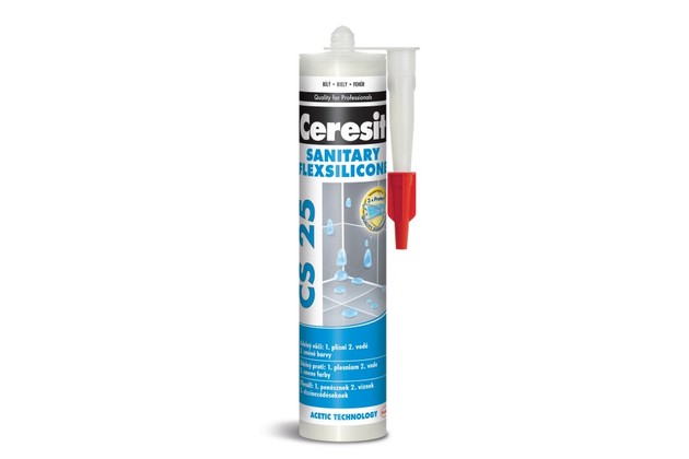 CERESIT CS25 SANITÁRNÍ SILIKON - 280ML