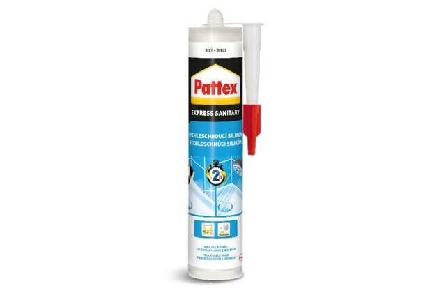 PATTEX RYCHLESCH. SANIT. SILIKON Bílý - 280ml